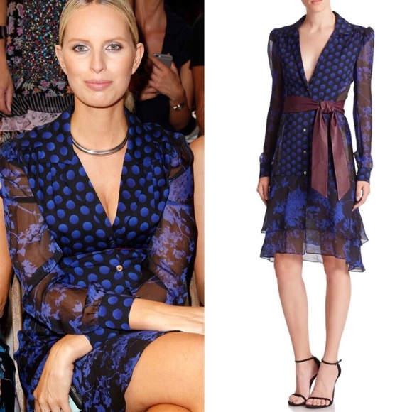 Diane Von Furstenberg Dresses & Skirts - Diane Von Furstenberg SILK MID-LENGTH DRESS